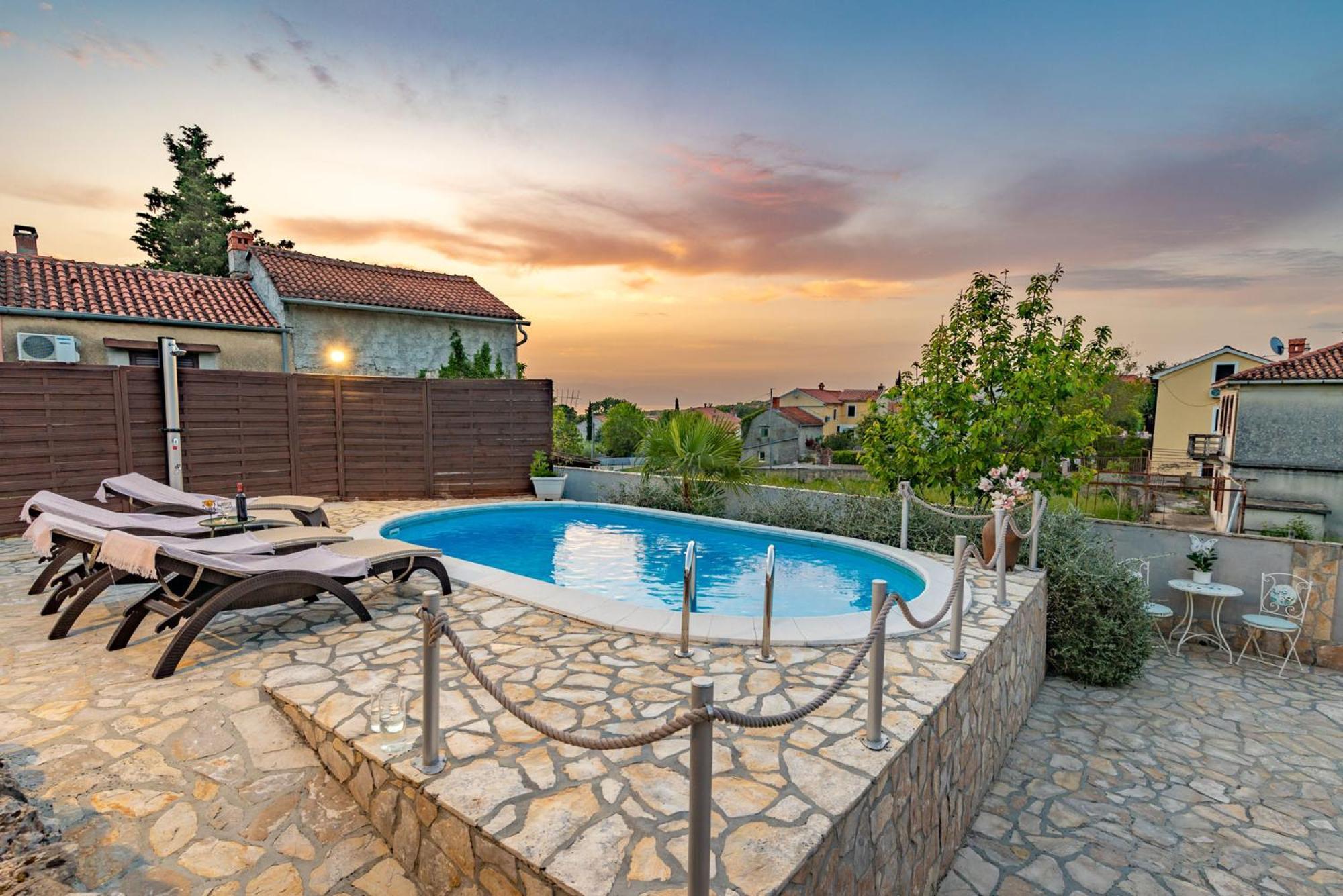Villa Ivana Sveti Vid-Miholjice Exterior foto